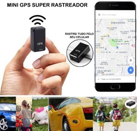 Mini Rastreador  GPS GF - 09 - Rastreia e Grava Audio